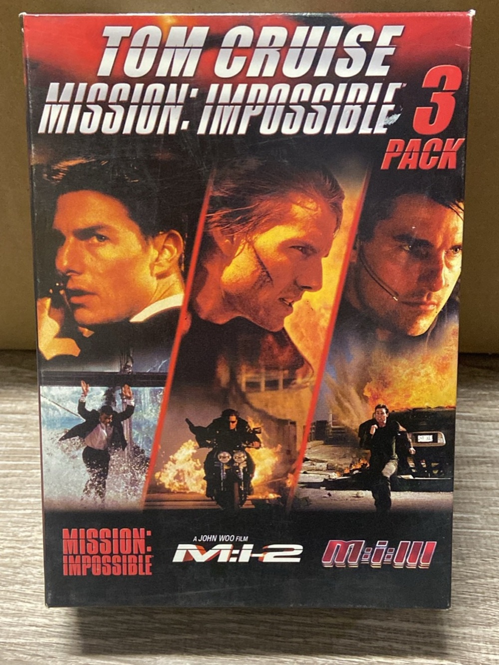 Tom Cruise Mission: Impossible 3-Pack DVD Set